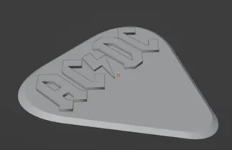 AC/DC plectrum