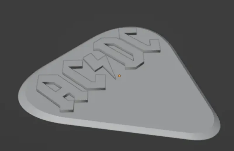 AC/DC plectrum