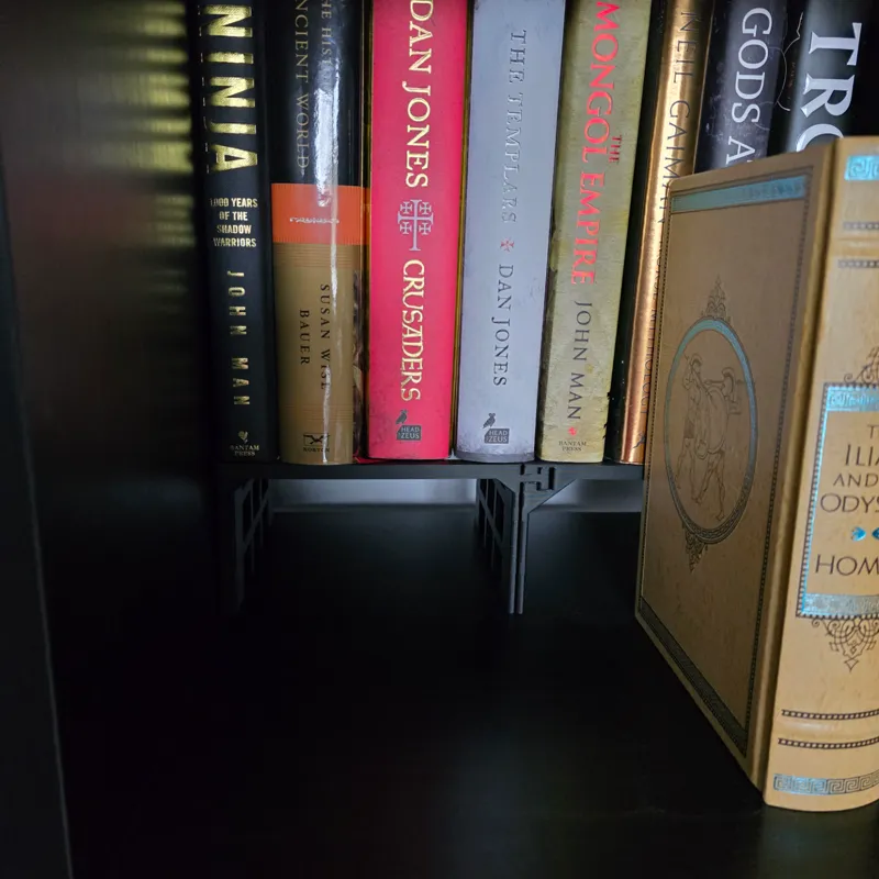 Tiered Hardback book Stand for Kallax Unit
