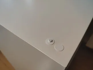 Ikea Kallax screw cap
