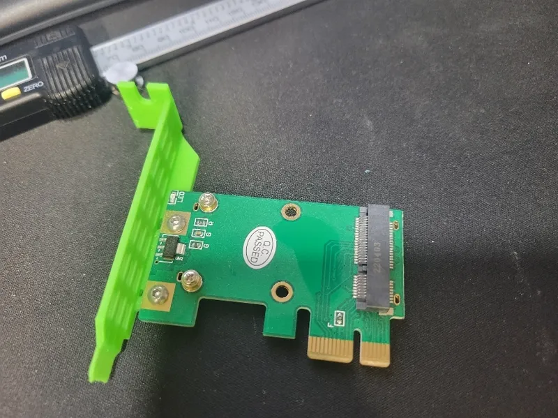 Coral mpcie adapter low profile