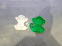 Emporte-pièce singe mignon — photo 1