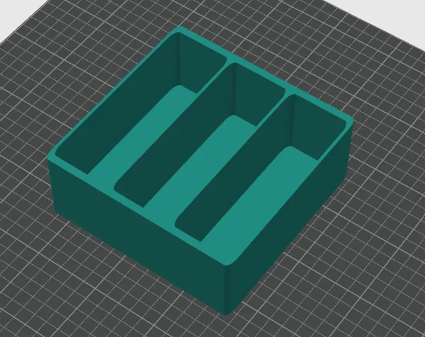 Boîte de rangement salle de bain compartimentée