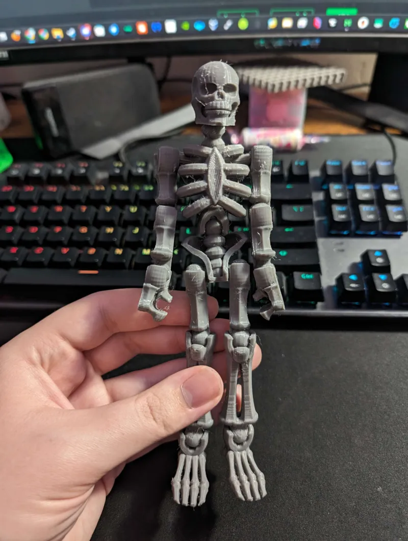 Repaired TinkerCAD Skeleton