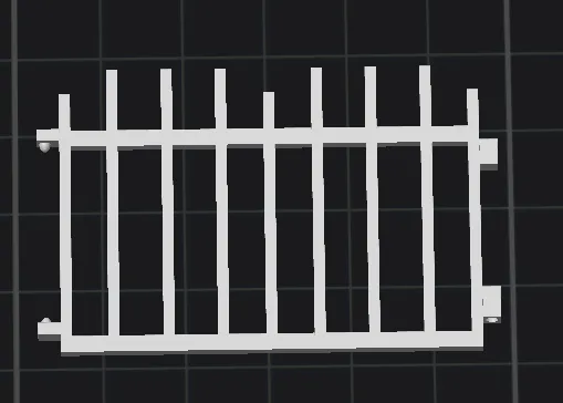 WW2 Model Fence Extensible