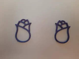 Rose Earrings