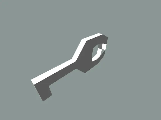 yet another hand cuff key