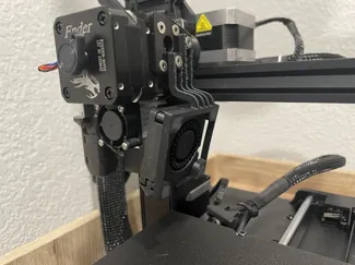 Ender 3 V3 SE Lighter Fan Shroud