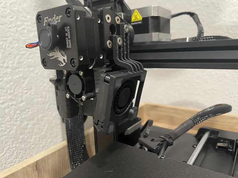 Ender 3 V3 SE Lighter Fan Shroud