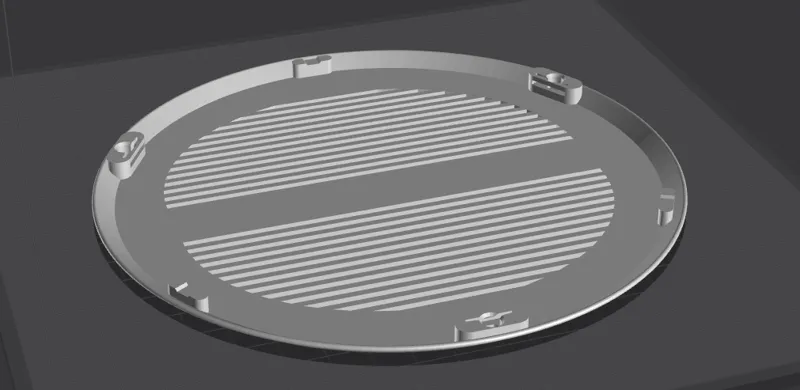 Unibody Mac mini Bottom Cover Vent