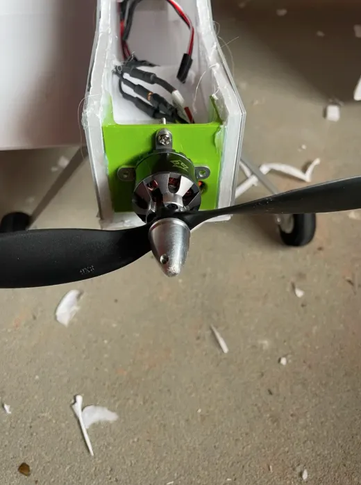 Rc plane firewall/motor mount