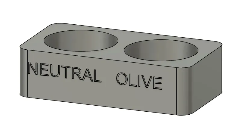 Oil Squeeze Bottle Caddy