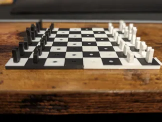 Small Chess Set Kitcard