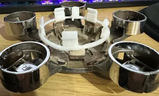 Audi  A1 wheel clip