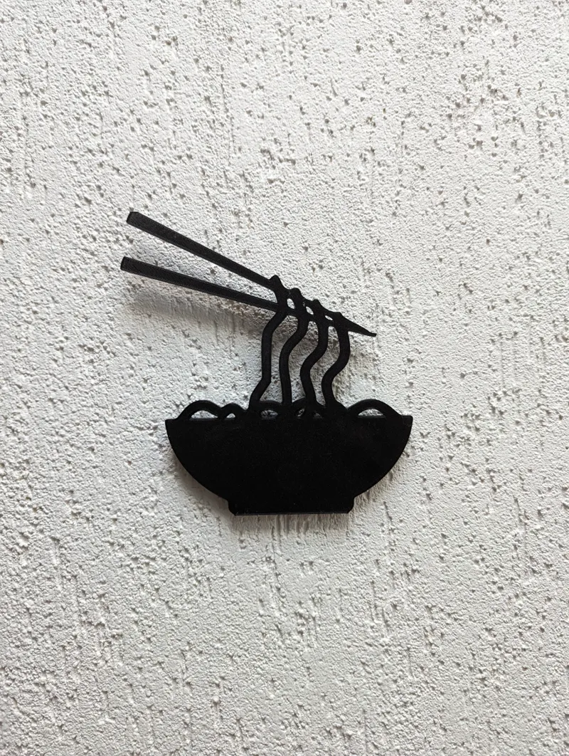 Noodle bowl 2d wallart