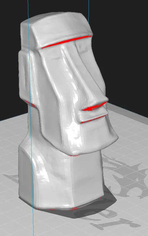 Moai, Low poly