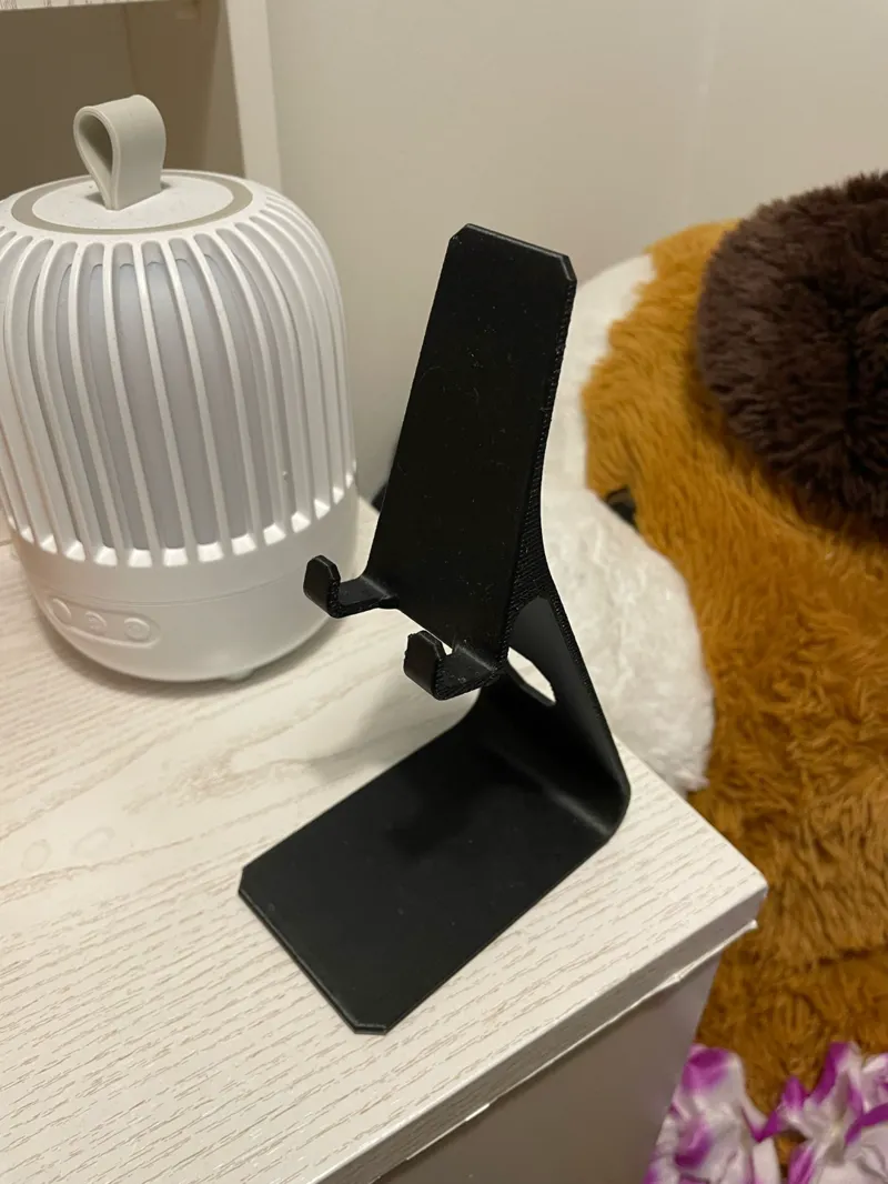 Elevated phone stand