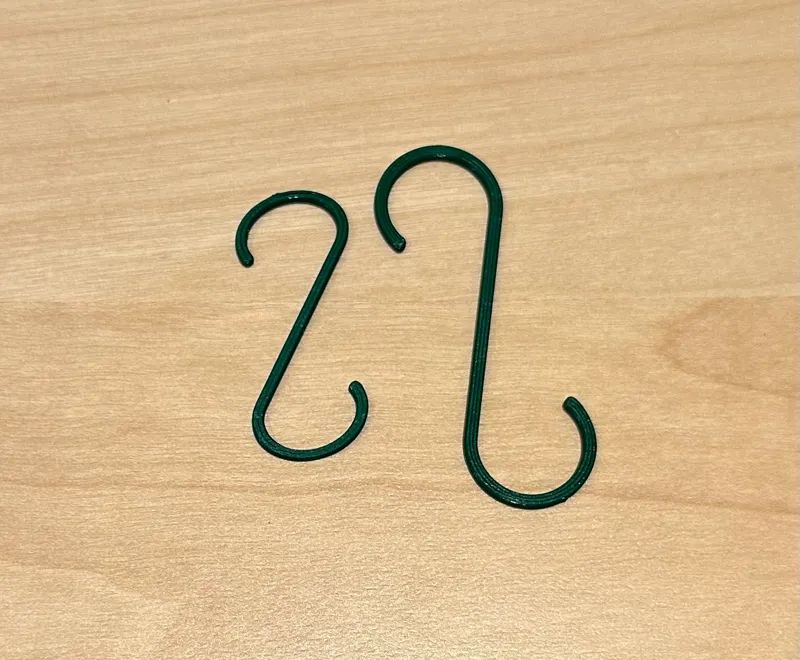Christmas Ornament Hook - 3 sizes for all situations
