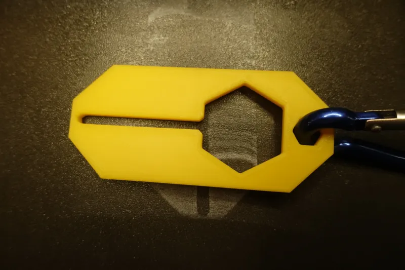Hexagonal Dog Poop Bag Holder for Caribiner