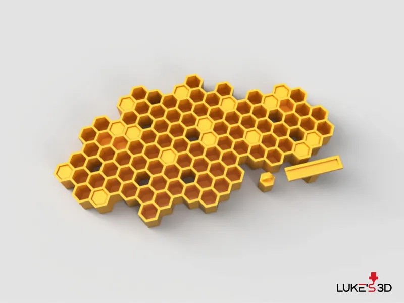 Honeycomb key organizer