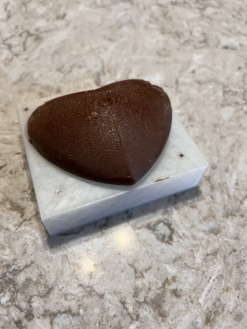 Heart Shaped mold for chocolate
