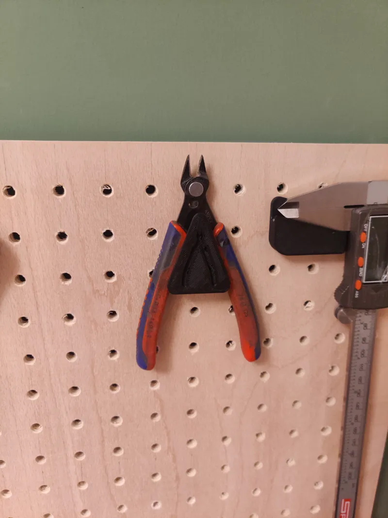 Pegboard Snips Holder