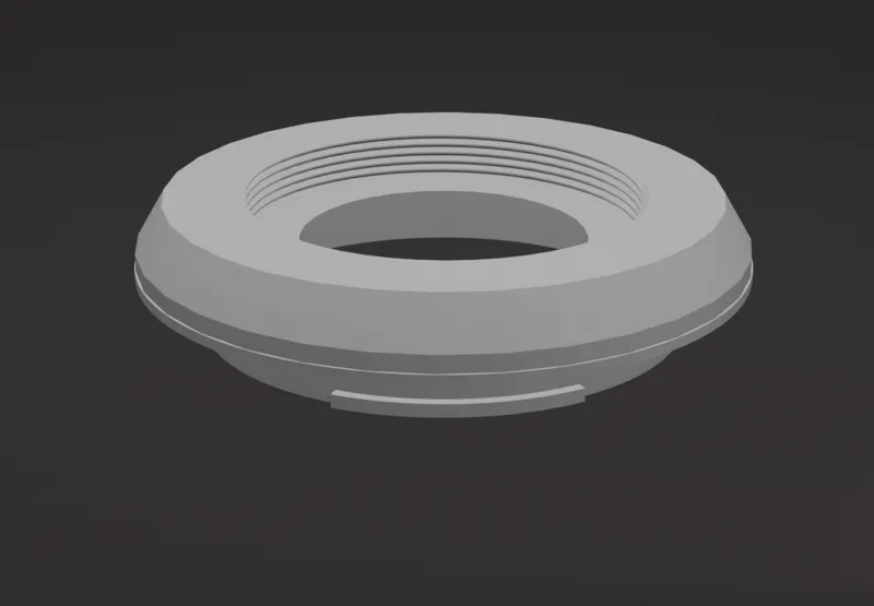 Canon EF to M42 mount converter