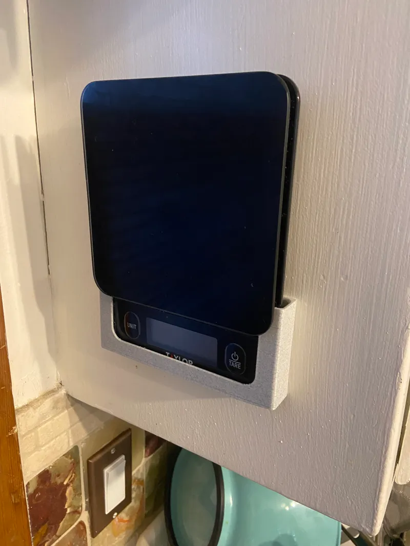 Kitchen Scale Wall Mount