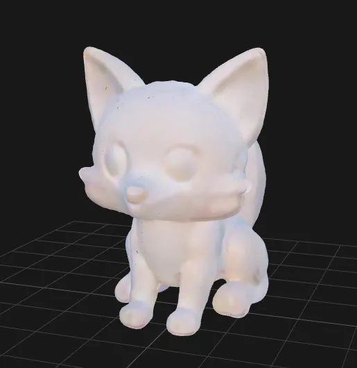Cute fox popart