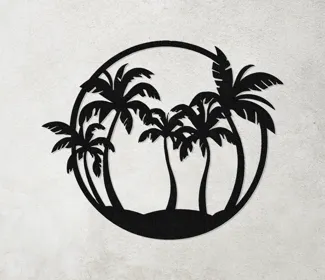 Wall art - Palm Trees