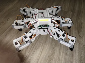 Spiderbot - Open Source FPV Hexapod Robotics Platform 
