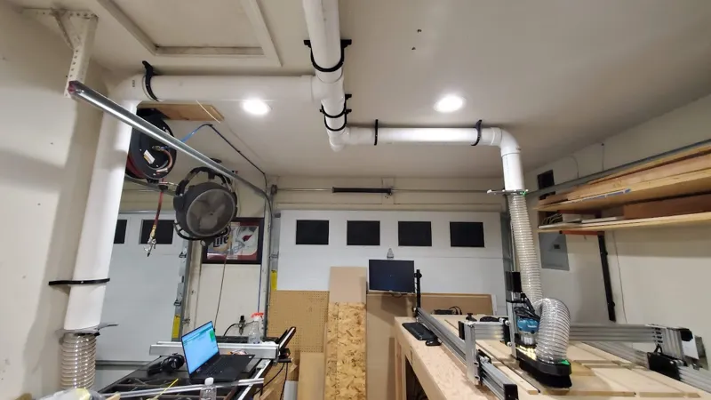 4" pipe clamp - dust collection
