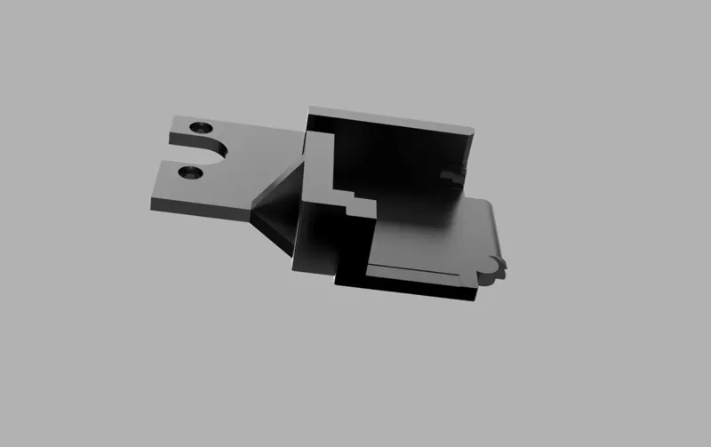 EZOut Breakway Filament Sensor Mount Bottom without Cable Clip for the Ender3, CR-10, CR-10S4/5