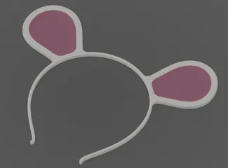 Costume Mouse Ears Headband (from Shrek)