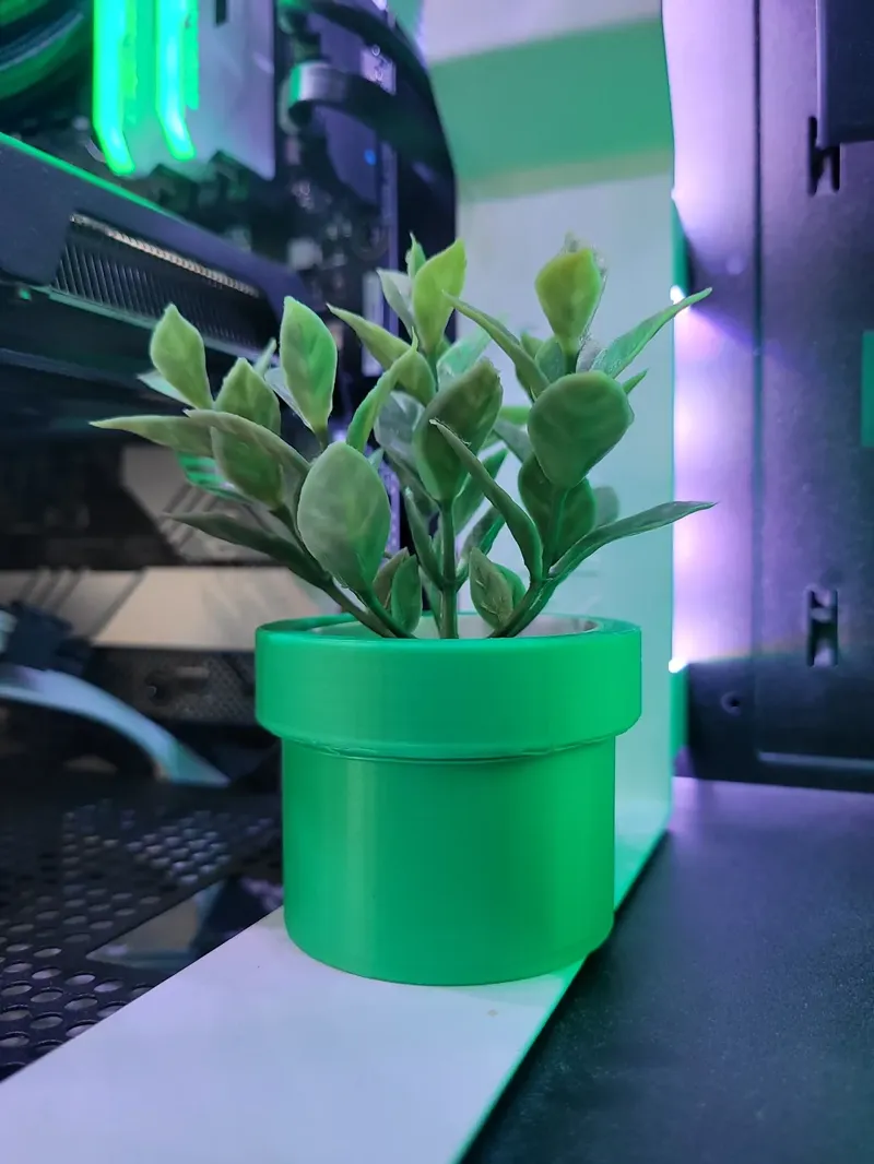 Mario Tube Pot
