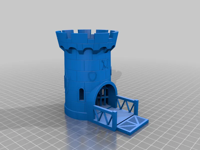 dnd dice tower by J the pro MakerWorld: Download Free 3D Models