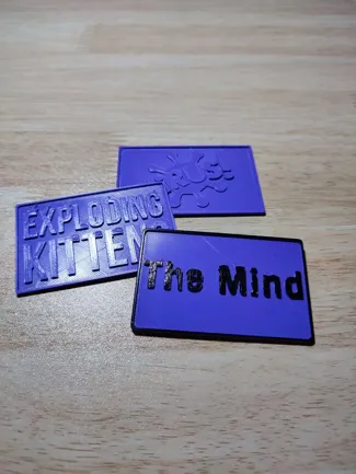 Label/etiqueta for deckbox