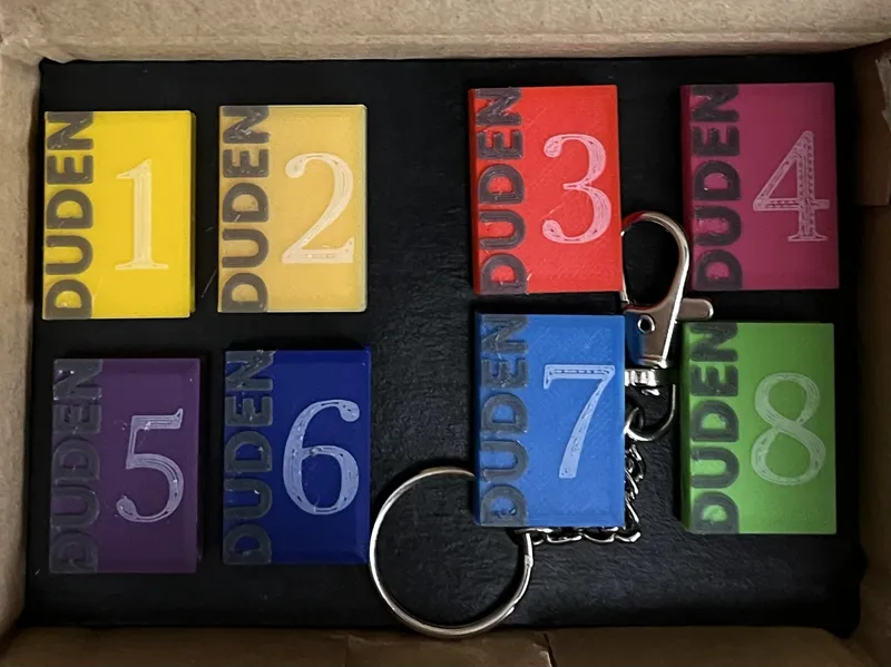 Duden Mini Keychain