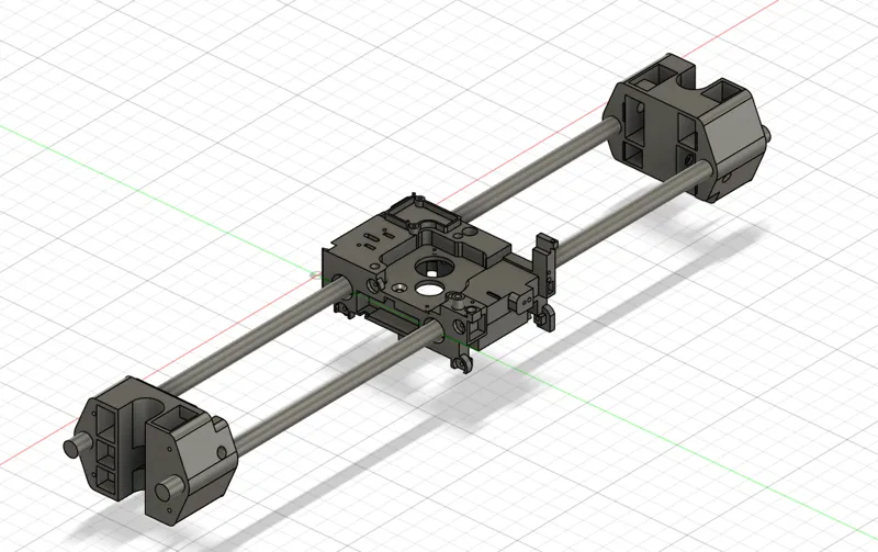 Bambu Lab X Gantry Original X1C P1P P1S Spare Part