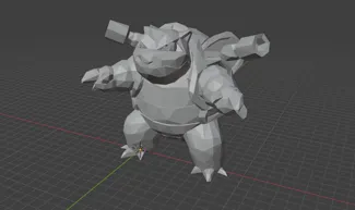 Low Poly Blastiose