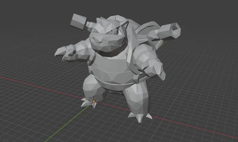 Low Poly Blastiose
