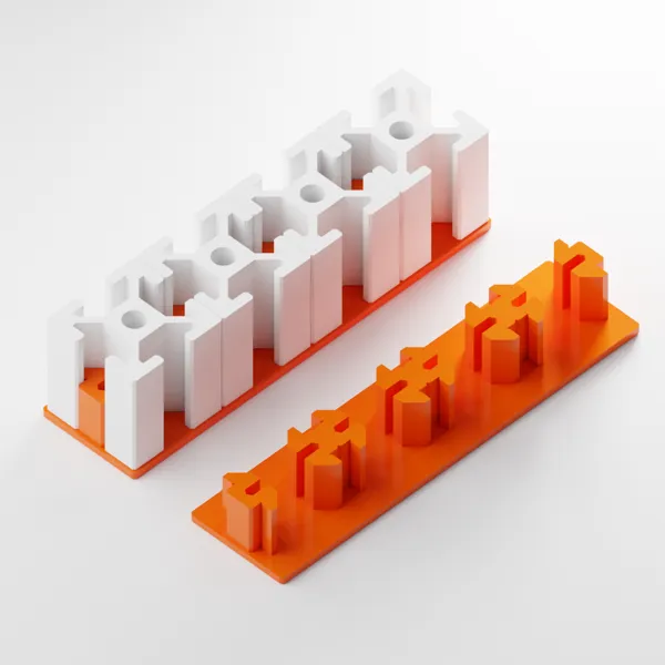 Embout de connexion parallèle pour profilés 2020
