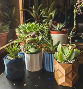 [WIP] Geometrical Pots and Pot Covers