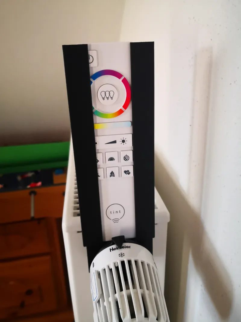 LED remote control holder