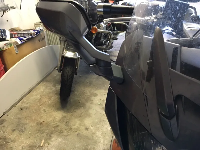 Yamaha FJR 1300 Spiegelverlängernung / Mirror renewal