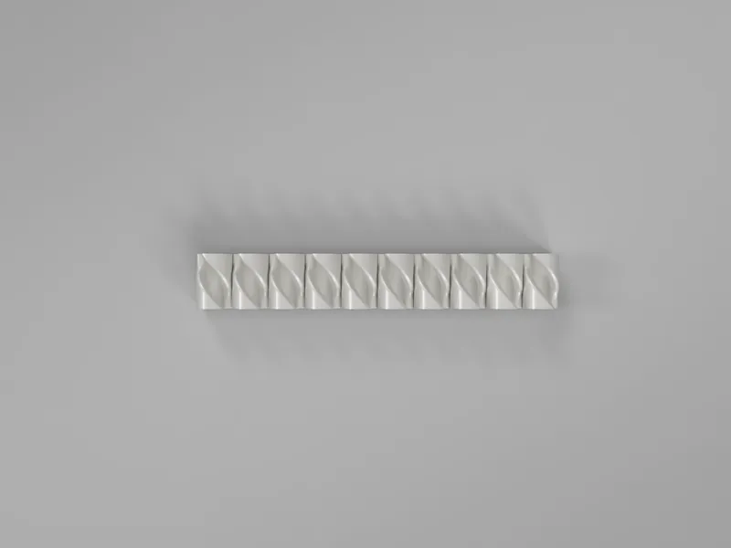 Futuristic look magnetic cable organizer for your desk