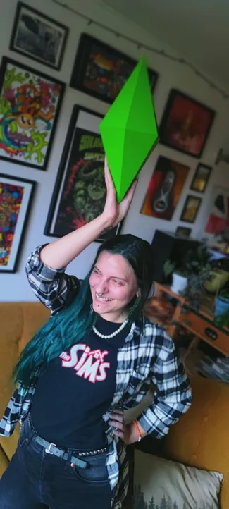 Plumbob container