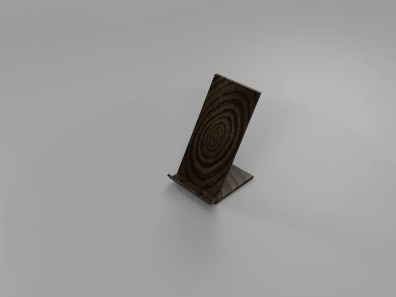 Simple and minimalistic phone stand for your desk
