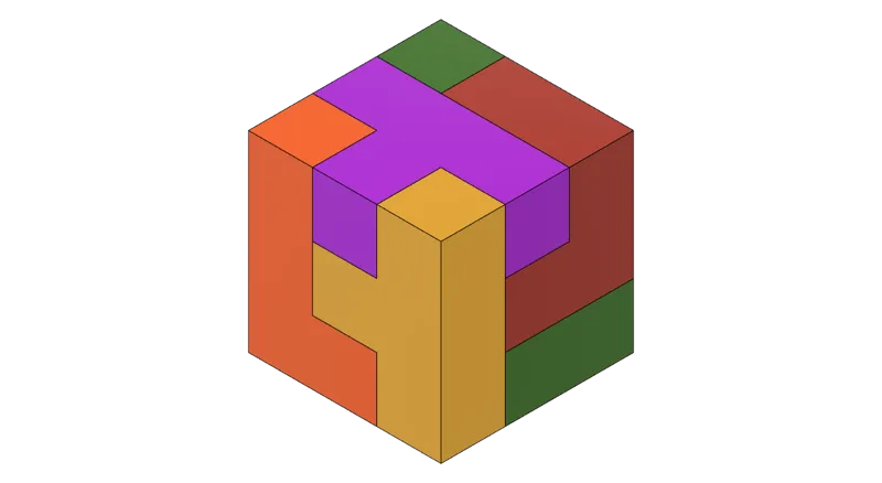 Simple Puzzle Cube