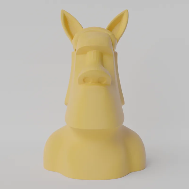 Easter island bunny 